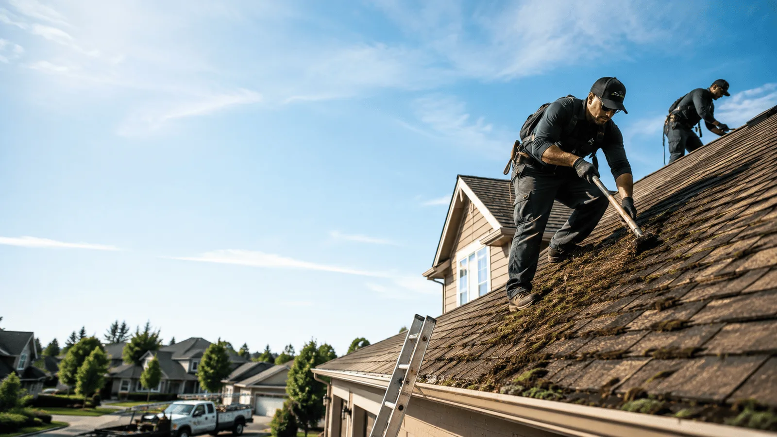 Roof Moss Removal in Elmer, LA near me